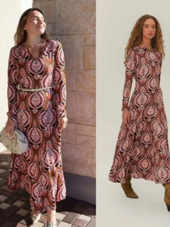 NWT Womens Farm Rio (Item- 625) Multicolor Pineapple Jewelry Maxi Dress XS - Picture 2 of 15